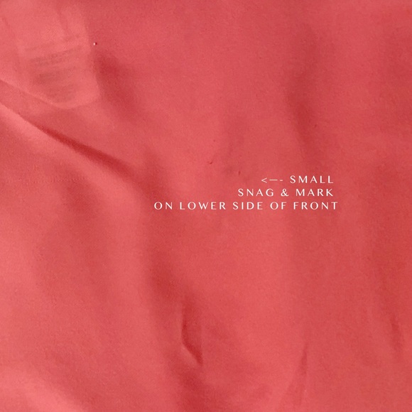 Joie Hot Pink Silk Capped Sleeve Pocket Tee - Picture 9 of 10